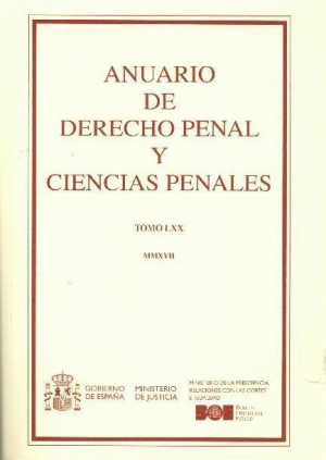 ANUARIO DE DERECHO PENAL Y CIENCIAS PENALES 2017