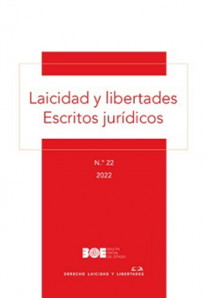 Cubierta de REVISTA LAICIDAD Y LIBERTADES NÚM. 22/2022