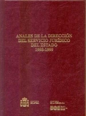 ANALES DE LA DIRECCIÓN DEL SERVICIO JURÍDICO DEL ESTADO 1998-1999