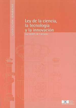 Cubierta de LEY DE LA CIENCIA, LA TECNOLOGÍA Y LA INNOVACIÓN