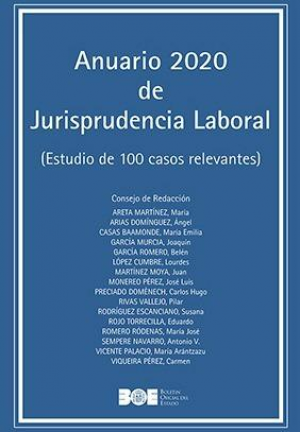 Cubierta de ANUARIO DE JURISPRUDENCIA LABORAL 2020