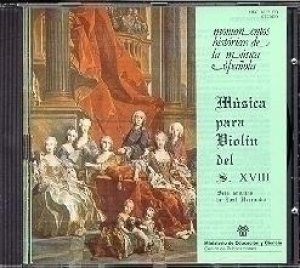 Cubierta de MÚSICA PARA VIOLÍN DEL S. XVIII