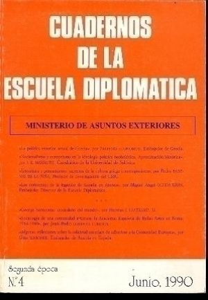 CUADERNOS DE LA ESCUELA DIPLOMATICA  Nº 4