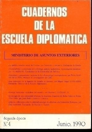 CUADERNOS DE LA ESCUELA DIPLOMATICA
 Nº 4