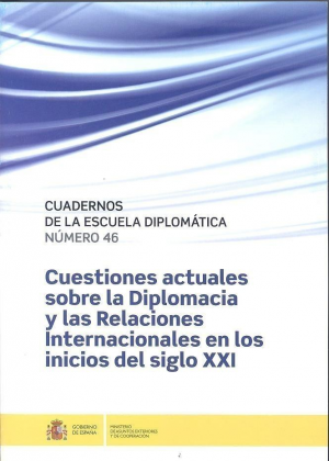 Cubierta de CUESTIONES ACTUALES SOBRE LA DIPLOMACIA Y LAS RELACIONES I