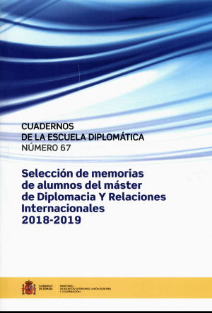 Cubierta de CUADERNOS DE LA ESCUELA DIPLOMÁTICA Nº 67