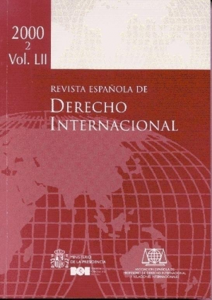 Cubierta de REVISTA ESPAÑOLA DE DERECHO INTERNACIONAL 2000