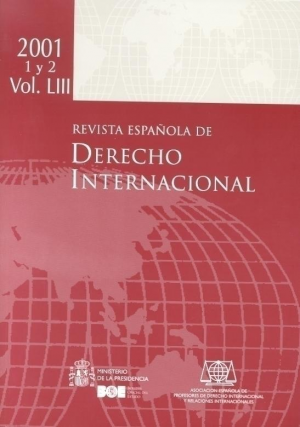 Cubierta de REVISTA ESPAÑOLA DE DERECHO INTERNACIONAL 2001