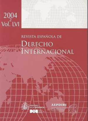 REVISTA ESPAÑOLA DE DERECHO INTERNACIONAL 2004