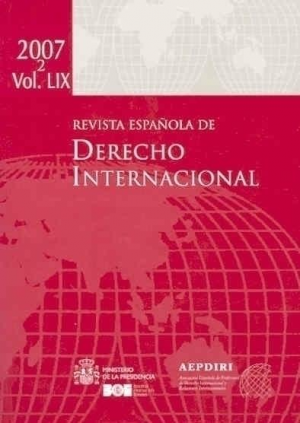 Cubierta de REVISTA ESPAÑOLA DE DERECHO INTERNACIONAL 2007