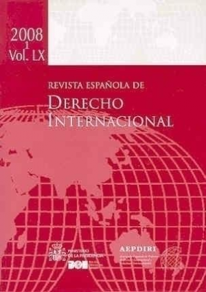 Cubierta de REVISTA ESPAÑOLA DE DERECHO INTERNACIONAL 2008