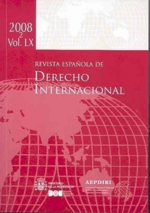 REVISTA ESPAÑOLA DE DERECHO INTERNACIONAL 2008