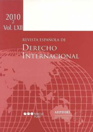 REVISTA ESPAÑOLA DE DERECHO INTERNACIONAL 2010
