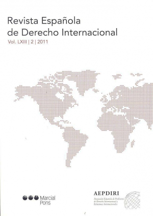REVISTA ESPAÑOLA DE DERECHO INTERNACIONAL 2011