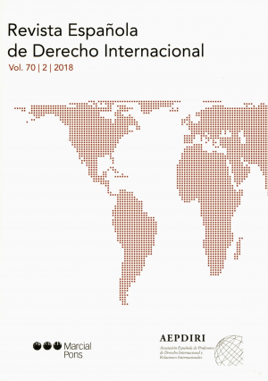 REVISTA ESPAÑOLA DE DERECHO INTERNACIONAL 2018