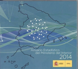 Cubierta de ANUARIO ESTADÍSTICO DEL MINISTERIO DEL INTERIOR 2014