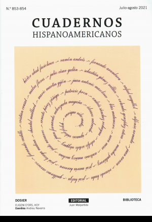 Cubierta de CUADERNOS HISPANOAMERICANOS Nº 853-854 JULIO-AGOSTO 2021