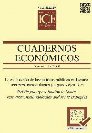 Cubierta de CUADERNOS ECONOMICOS DE ICE NUMERO 102.2021/II