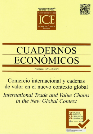 CUADERNOS ECONOMICOS DE ICE. NUMERO 109.2025/I