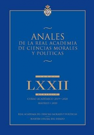 ANALES DE LA REAL ACADEMIA DE CIENCIAS MORALES Y POLÍTICAS 2020