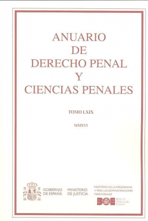 ANUARIO DE DERECHO PENAL Y CIENCIAS PENALES 2016