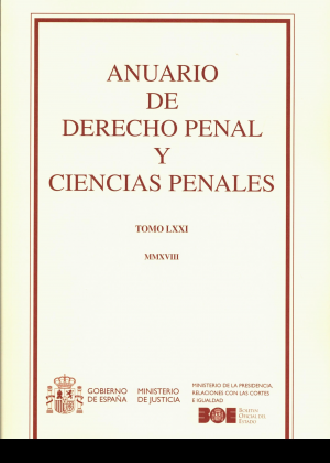 ANUARIO DE DERECHO PENAL Y CIENCIAS PENALES 2018