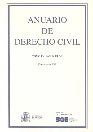ANUARIO DE DERECHO CIVIL 2002