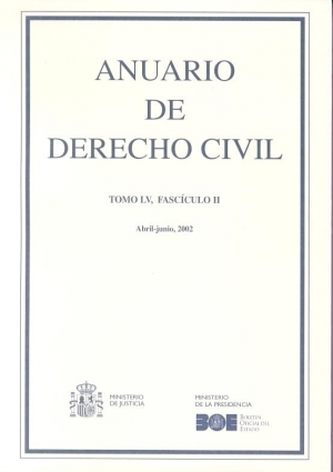 ANUARIO DE DERECHO CIVIL 2002