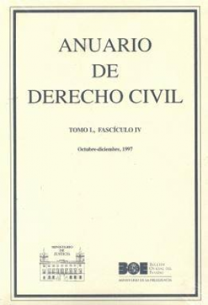 Cubierta de ANUARIO DE DERECHO CIVIL 1997