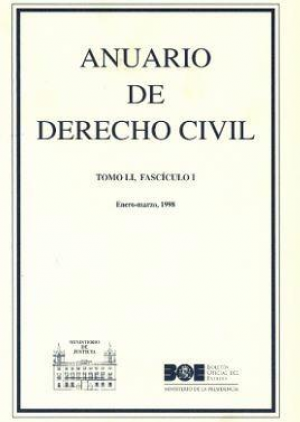 ANUARIO DE DERECHO CIVIL 1998