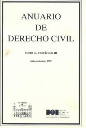 ANUARIO DE DERECHO CIVIL 1998