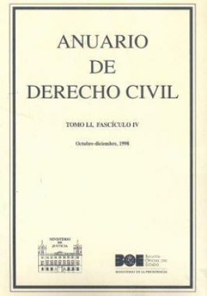 ANUARIO DE DERECHO CIVIL 1998