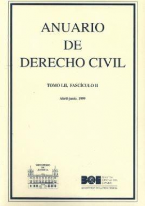 ANUARIO DE DERECHO CIVIL 1999