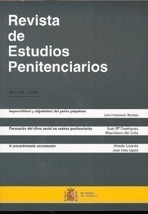 Cubierta de REVISTA DE ESTUDIOS PENITENCIARIOS Nº 248-2000