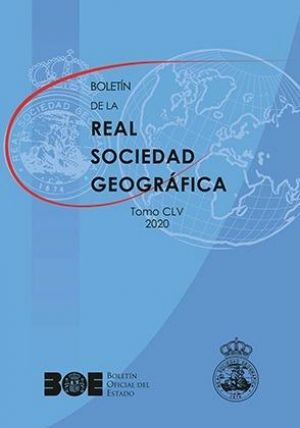 Cubierta de BOLETÍN DE LA REAL SOCIEDAD GEOGRÁFICA. TOMO CLV 2020