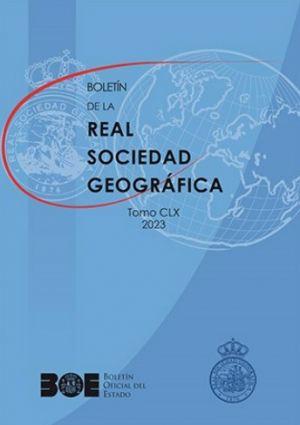 Cubierta de BOLETÍN DE LA REAL SOCIEDAD GEOGRÁFICA. TOMO CLX 2023