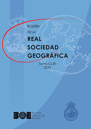 BOLETÍN DE LA REAL SOCIEDAD GEOGRÁFICA. TOMO CLXII 2024