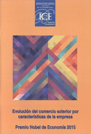 Cubierta de BOLETÍN ECONÓMICO DE INFORMACIÓN COMERCIAL ESPAÑOLA NÚMERO 3070 DEL 1 AL 31 DE DICIEMBRE 2005