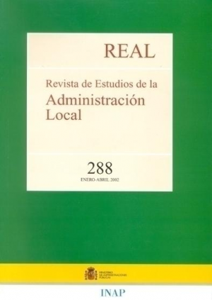 Cubierta de REVISTA DE ESTUDIOS DE LA ADMINISTRACIÓN LOCAL Nº 288