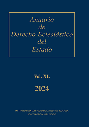 ANUARIO DE DERECHO ECLESIASTICO DEL ESTADO 2024