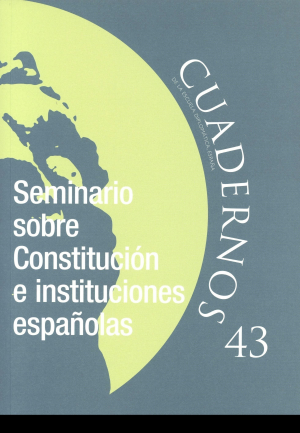 SEMINARIO SOBRE CONSTITUCIÓN E INSTITUCIONES ESPAÑOLAS