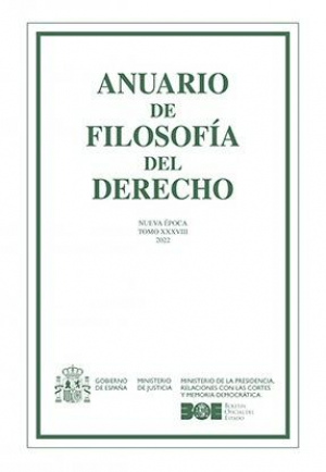 Cubierta de ANUARIO DE FILOSOFÍA DEL DERECHO 2022