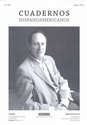 Cubierta de CUADERNOS HISPANOAMERICANOS Nº 827 MAYO 2019