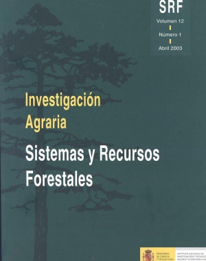 Cubierta de INVESTIGACÓN AGRARIA. SISTEMAS Y RECURSOS FORESTALES