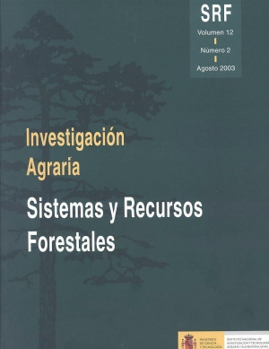 Cubierta de INVESTIGACIÓN AGRARIA. SISTEMAS Y RECURSOS FORESTALES