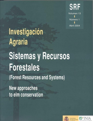 Cubierta de INVESTIGACIÓN AGRARIA. SISTEMAS Y RECURSOS FORESTALES