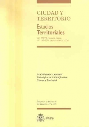 Cubierta de CIUDAD Y TERRITORIO Nº 149-150