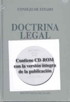 Cubierta de DOCTRINA LEGAL DEL CONSEJO DE ESTADO 2002