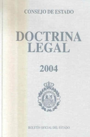 Cubierta de DOCTRINA LEGAL DEL CONSEJO DE ESTADO 2004