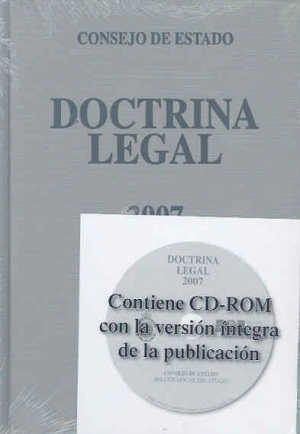 Cubierta de DOCTRINA LEGAL DEL CONSEJO DE ESTADO 2007